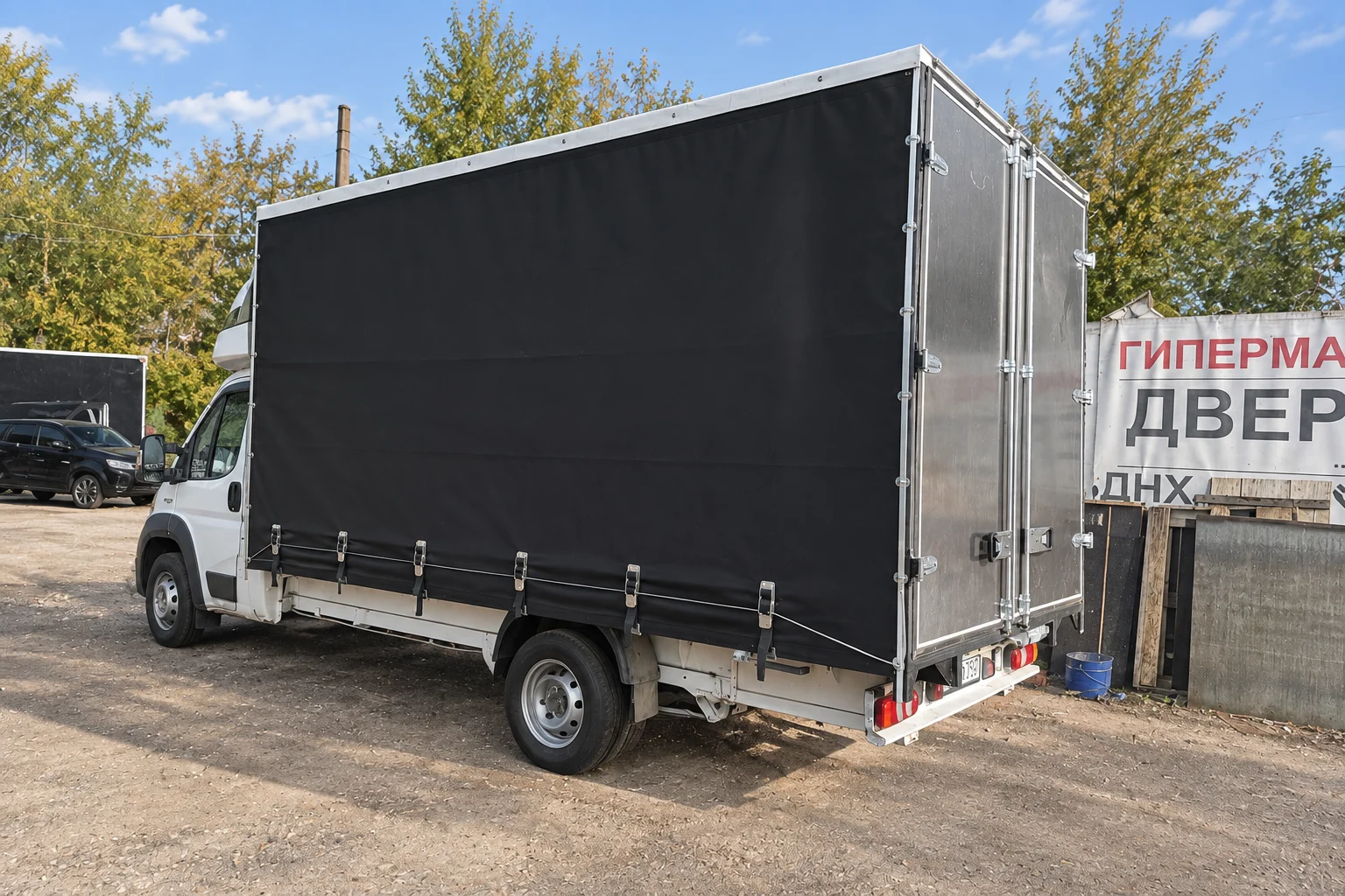 Комплектный тентованный кузов Iveco